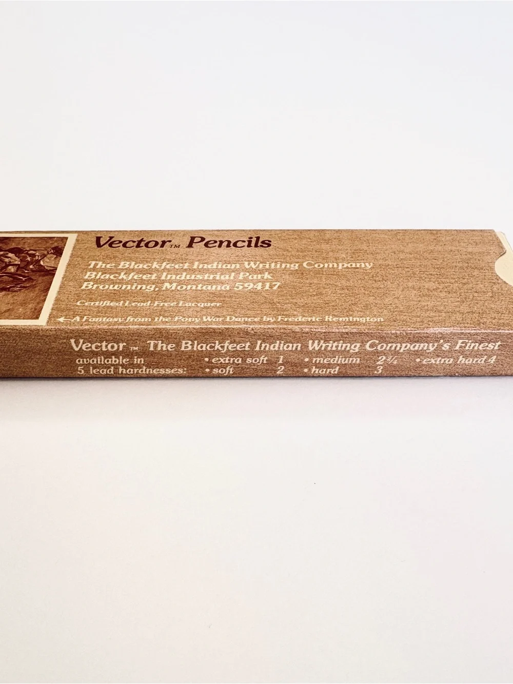 Vector Atlantic Richfield ARCO No 2 Pencils Box of 12 Blackfeet Indian WritingCo